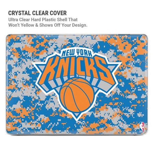 NBA New York Knicks Digi Camo MacBook Pro 14in (2021-24) Case plus Skin