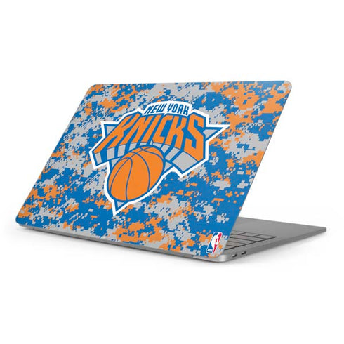 NBA New York Knicks Digi Camo Apple MacBook Pro 16-inch Skin