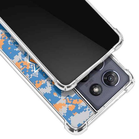 NBA New York Knicks Digi Camo Moto G Stylus 5G (2025) Clear Case