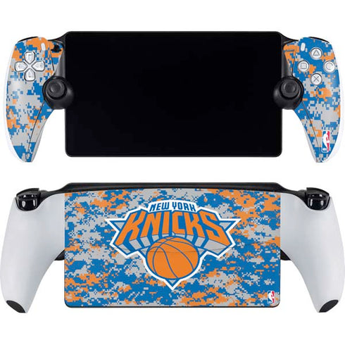 NBA New York Knicks Digi Camo PlayStation Portal Remote Player Skin