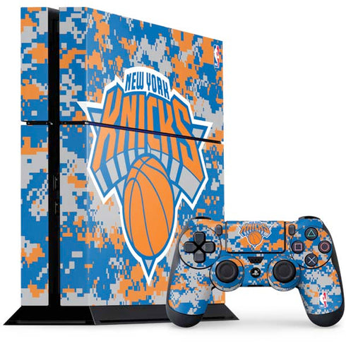 NBA New York Knicks Digi Camo PlayStation PS4 Skins