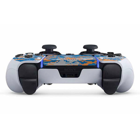 NBA New York Knicks Digi Camo PS5 DualSense Edge Pro Controller Skin