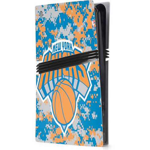 NBA New York Knicks Digi Camo PlayStation PS5 Skins