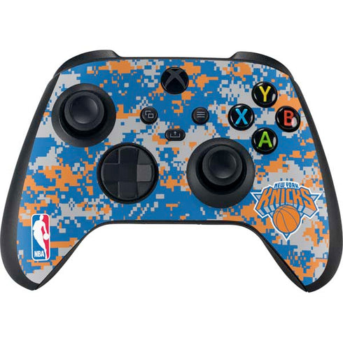 NBA New York Knicks Digi Camo Xbox Series X Bundle Skin