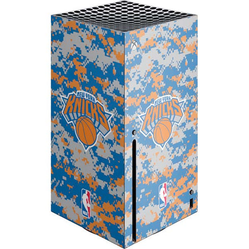NBA New York Knicks Digi Camo Xbox Series X Skins