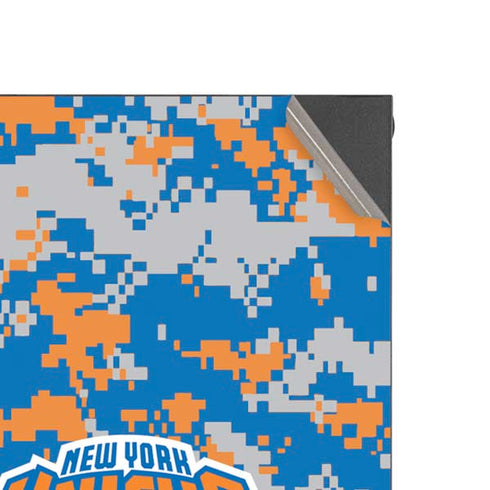 NBA New York Knicks Digi Camo XBox Series X Digital Edition Console Skin
