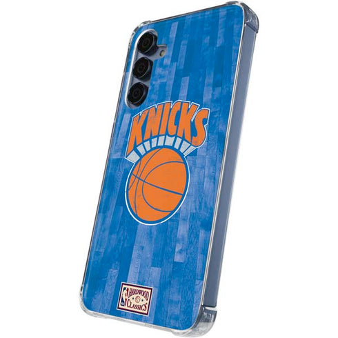 NBA New York Knicks Hardwood Classics Galaxy A55 5G Clear Case