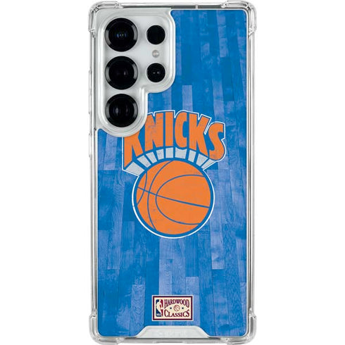 NBA New York Knicks Hardwood Classics Galaxy S25 Ultra Clear Case