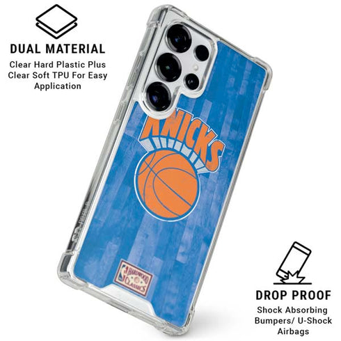 NBA New York Knicks Hardwood Classics Galaxy S25 Ultra Clear Case