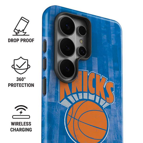 NBA New York Knicks Hardwood Classics Galaxy S26 Ultra Impact Case