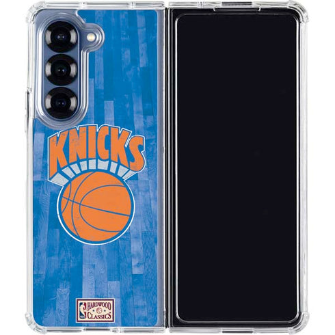 NBA New York Knicks Hardwood Classics Galaxy Z Fold6 Clear Case
