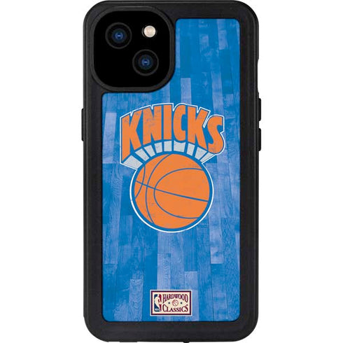 NBA New York Knicks Hardwood Classics iPhone 15 Plus Waterproof Case