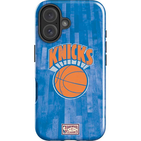 NBA New York Knicks Hardwood Classics iPhone 16 Impact Case