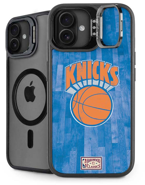 NBA New York Knicks Hardwood Classics iPhone 16 Kickstand Case