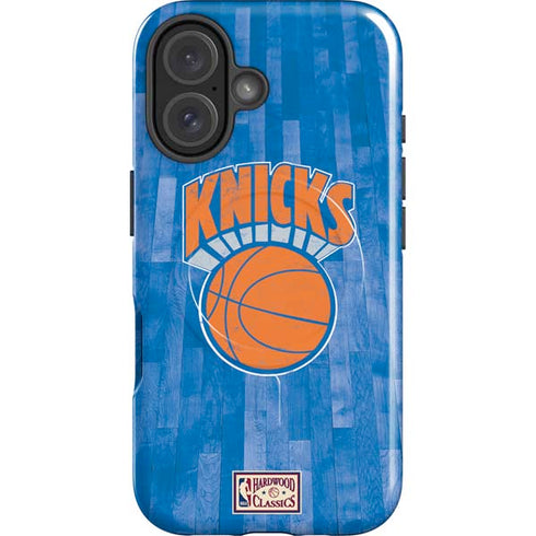 NBA New York Knicks Hardwood Classics iPhone 16 Magsafe Impact Case