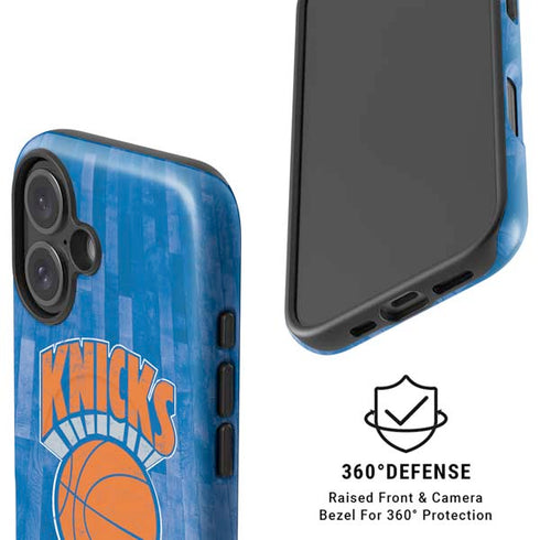 NBA New York Knicks Hardwood Classics iPhone 16 Plus Magsafe Impact Case