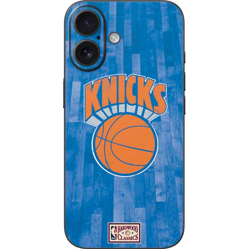 NBA New York Knicks Hardwood Classics iPhone 16 Skin