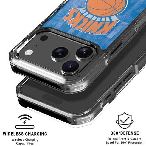 NBA New York Knicks Hardwood Classics iPhone 18 Pro Clear Case