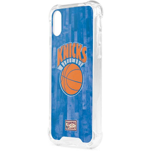 NBA New York Knicks Hardwood Classics iPhone XS Clear Case