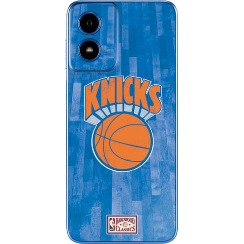 NBA New York Knicks Hardwood Classics Moto G Play 4G (2024) Skin