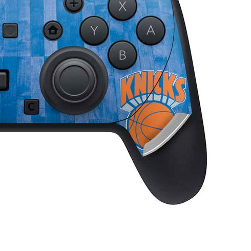 NBA New York Knicks Hardwood Classics Nintendo Switch 2 (2025) Pro Controller Skin