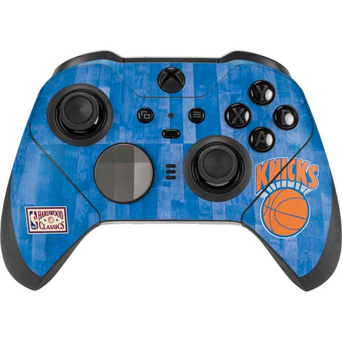 NBA New York Knicks Hardwood Classics Xbox Elite Wireless Controller Series 2 Skin