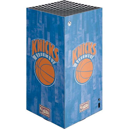 NBA New York Knicks Hardwood Classics XBox Series X Digital Edition Console Skin