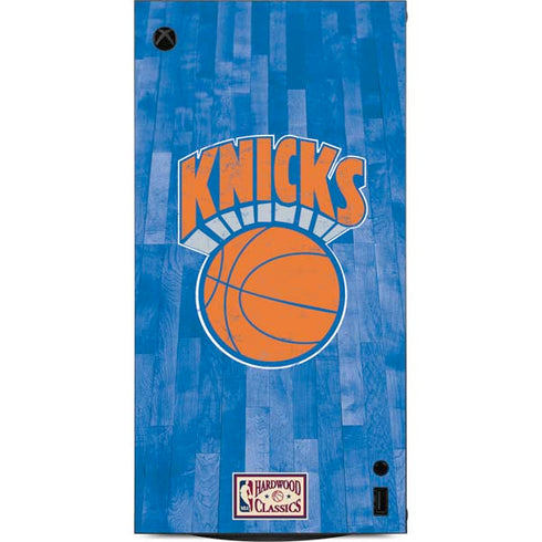 NBA New York Knicks Hardwood Classics XBox Series X Digital Edition Console Skin