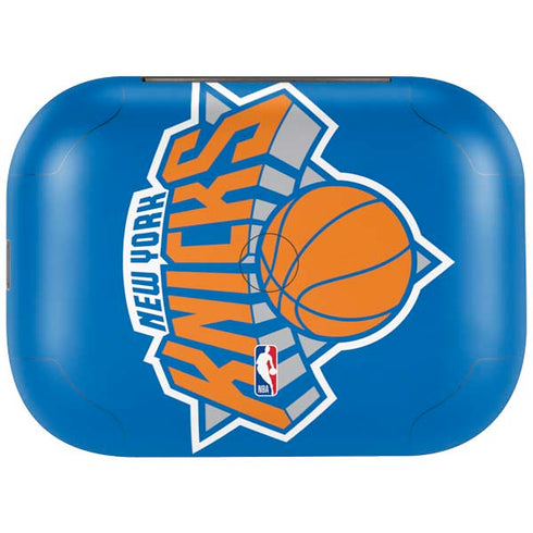 NBA New York Knicks Large Logo Amazon Echo Buds Skin