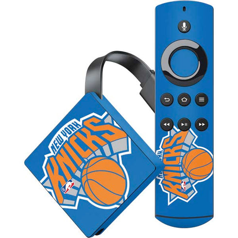 NBA New York Knicks Large Logo Amazon Fire TV Skin