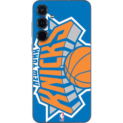 NBA New York Knicks Large Logo Galaxy A35 5G Skin