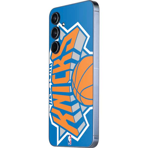 NBA New York Knicks Large Logo Galaxy A35 5G Skin