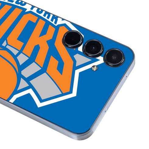NBA New York Knicks Large Logo Galaxy A35 5G Skin