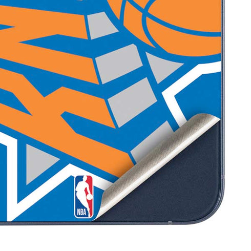 NBA New York Knicks Large Logo Galaxy A35 5G Skin