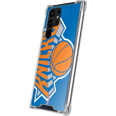 NBA New York Knicks Large Logo Galaxy S23 Ultra Clear Case