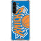 NBA New York Knicks Large Logo Galaxy S24 FE Clear Case