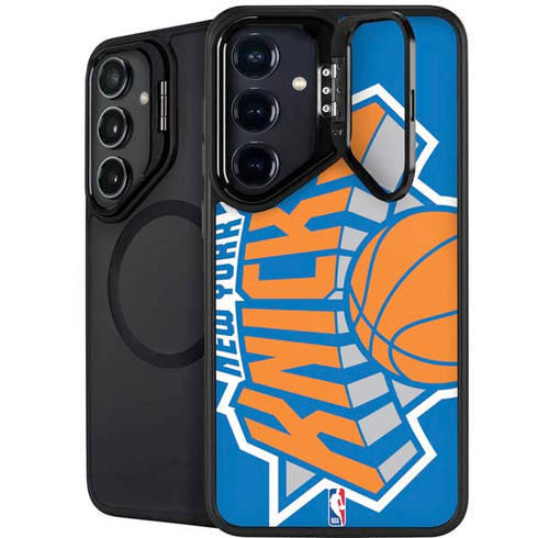 NBA New York Knicks Large Logo Galaxy S24 FE Kickstand Case