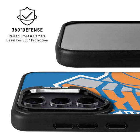 NBA New York Knicks Large Logo Galaxy S24 FE Kickstand Case