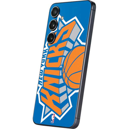 NBA New York Knicks Large Logo Galaxy S25 Plus Skin