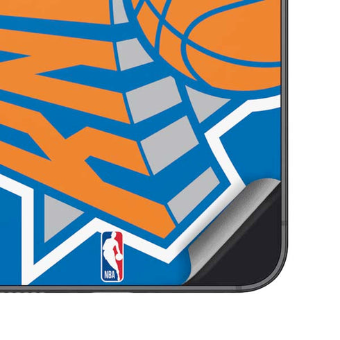 NBA New York Knicks Large Logo Galaxy S25 Plus Skin