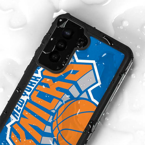NBA New York Knicks Large Logo Galaxy S24 Plus Waterproof Case