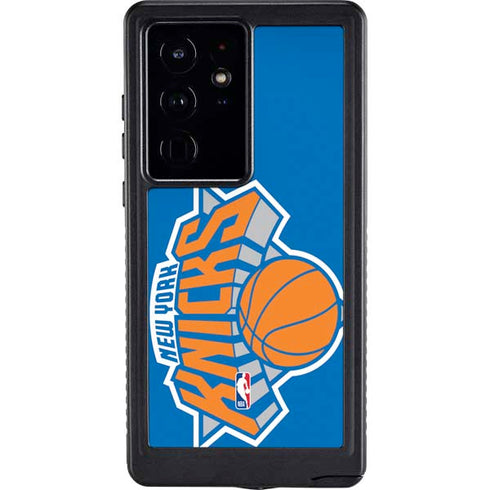 NBA New York Knicks Large Logo Galaxy S24 Ultra Waterproof Case