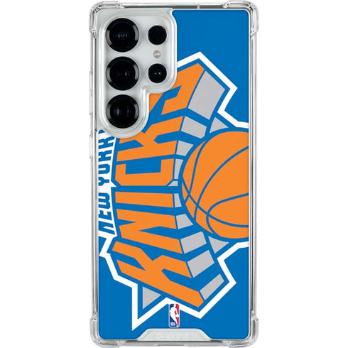 NBA New York Knicks Large Logo Galaxy S26 Ultra Clear Case