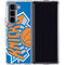 NBA New York Knicks Large Logo Galaxy Z Fold5 5G Clear Case