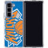NBA New York Knicks Large Logo Galaxy Z Fold5 5G Clear Case