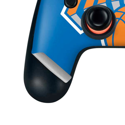 NBA New York Knicks Large Logo Google Stadia Controller Skin