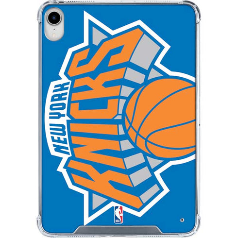 NBA New York Knicks Large Logo iPad 11th Gen (2025) Clear Case