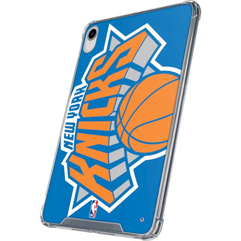 NBA New York Knicks Large Logo iPad 11th Gen (2025) Clear Case