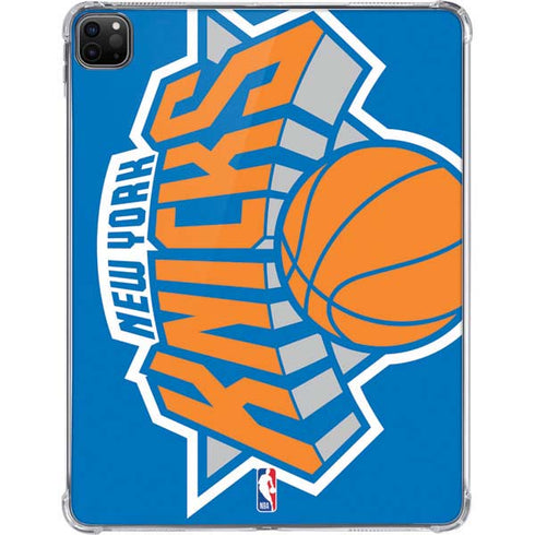 NBA New York Knicks Large Logo iPad Pro 11in (2024) Clear Case