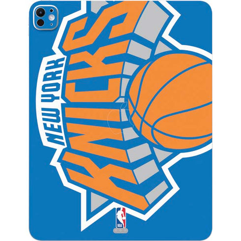 NBA New York Knicks Large Logo iPad Pro 13in M4 (2024) Skin
